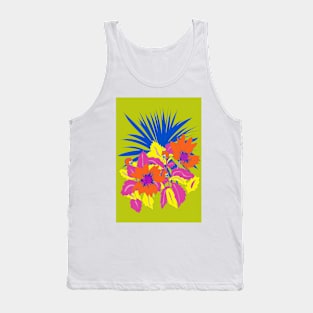 Space flowers Tank Top